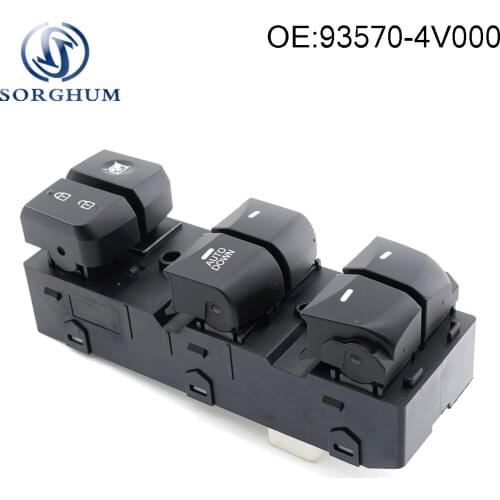 93570-4V000 935704V000 Front Left Master Window Switch For Hyundai Elantra Lang Move12-16