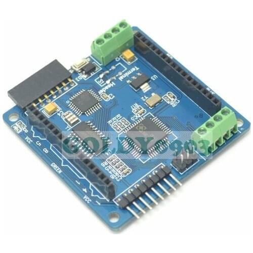 Full-color RGB LED dot matrix Arduino driver shield Colorduino development board