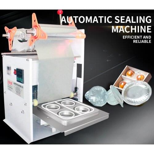 Semi-automatic sealing machine moon cake/cookies plastic box capping machine Jelly packaging machine Automatic commercial sealer