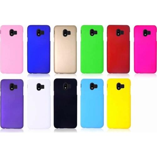 50pcs/lot Free Shipping New Rubber Matte Hard back Case Cover For Samsung Galaxy A6 Plus A6 J4 J6 J8 2017 EU Version