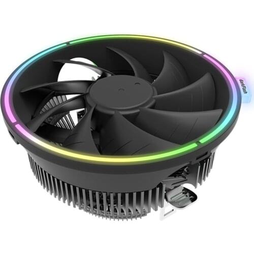 Darkflash CPU Cooler LED CPU Computer Fan AMD Intel Silent 3Pin Cooling Cooler Fan General LGA/115X/775/AM3/AM4/1155/1156
