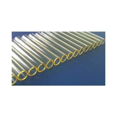 Best quality uv tube Yellow quartz glass tube used in ipl handle water flow tube for ipl