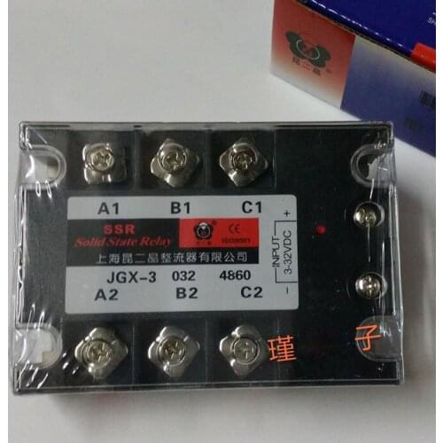 Rectifier Ssr-60a Three-phase Solid State Relay Jgx-3 032 4860 Dc Controlled Ac 60a