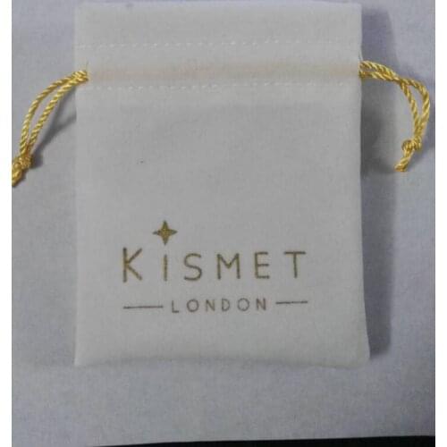 High quality velvet drawstring jewerly bag with custom gold printing, 300pcs size 14*20cm 200pcs size 9*12cm, shipping by DHL