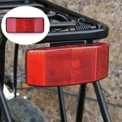 Rear Reflective Highly reflect light Outdoor Bicycle Rack Tail Safety Caution Warning Reflector Disc Panier Rear Reflective