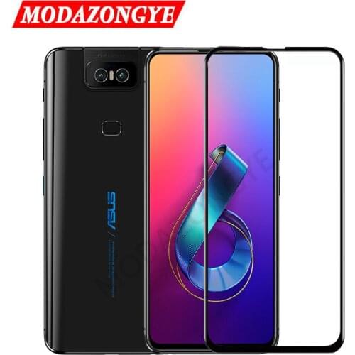 ASUS ZS630KL Glass Screen Protector Tempered Glass For Asus Zenfone 6 ZS630KL ZS 630KL ZS630 KL I01WD 6Z 2019 Protective Glass