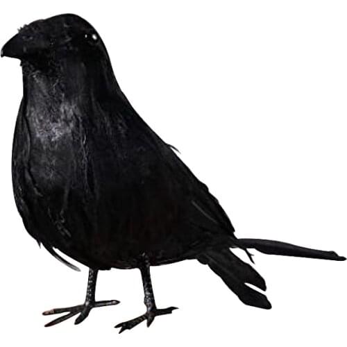1PCS Halloween Crow Fake Bird Toys Ravens Prop Fancy Dress Decoration Props