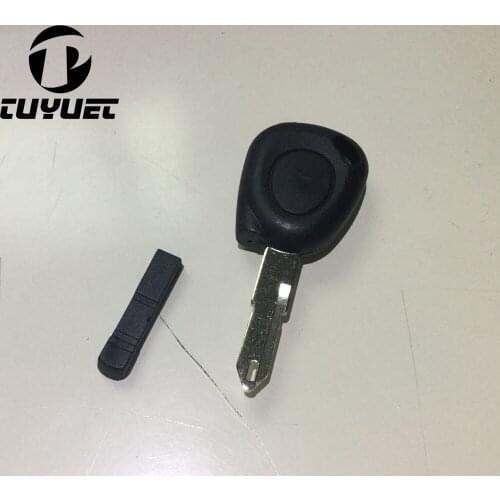 FOB Key Blanks Case For Peugeot 206 Citroen C2 Transponder Key Shell