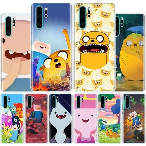 Adventure Time Phone Case For Huawei Honor 10 9 Lite 8A 8X 8S 7A 7X 9X 20i Pro Y5 Y6 Y7 Y9 2019 V20 V30 Cover Coque Gift