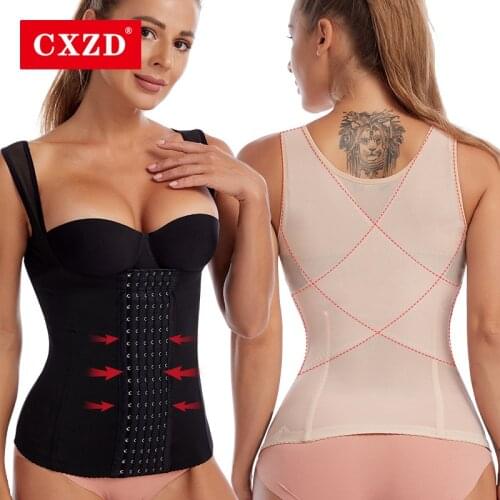 CXZD Postpartum 6 Breasted Control Vest Women Waist Cinchers slimming Belly belt tummy Corset Bustiers modeling Body Shapers