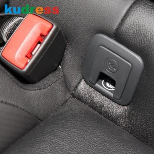 For VW For Volkswagen T-Roc TROC 2017 2018 2019 Stainless Steel Car Interior Rear Seat Adjust Switch Handle Cover Trim Sticker