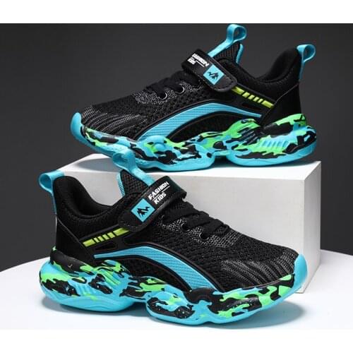 High Quality Kids Shoes Breathable Comfortable Sneakers Boys Children Shoes Fashion Casual Running Sports Shoes For Boys Enfant
