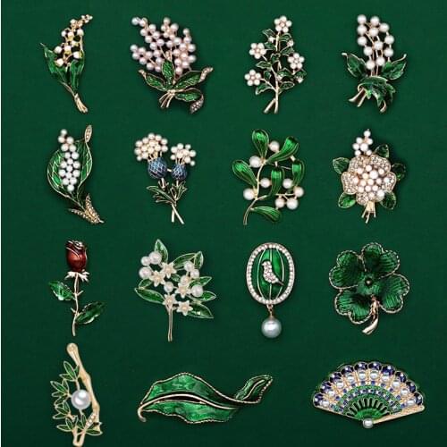 MDKES White Brooches For Clothes