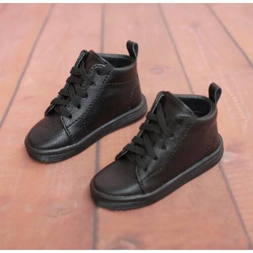 N01-X023 children handmade toy 1/3 1/4 Doll Accessories BJD/SD doll shoes High-top casual shoes sneakers 1pair