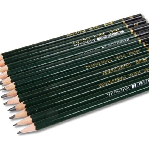 Better Set Of 12 Sketch Drawing Art Pencil 3H 2H H HB 2B 3B 4B 5B 6B 7B 8B 9B professional drawing pencil set student stationery