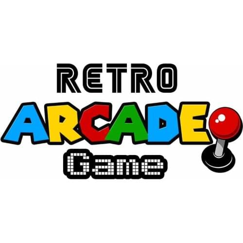 For Retro Arcade Game Car Decals Custom Printing Motorcycle Scratch-proof Vinyl Window Trunk Stickers KK 13cm X 6.3cm