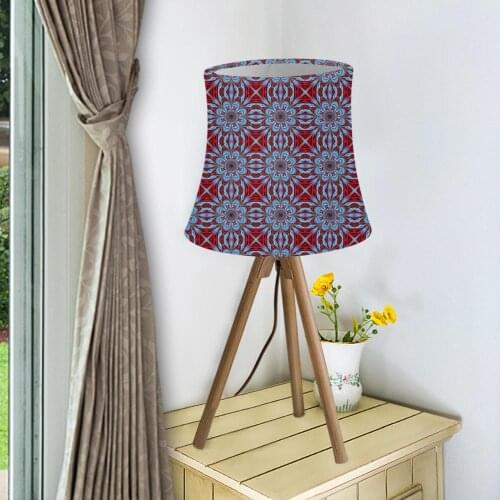 Lamp Cover Wall Light Home Fabric Geometric Pattern Design Modern Wall Lamp Shade Nordic Style Light Cover Bedroom Decoration