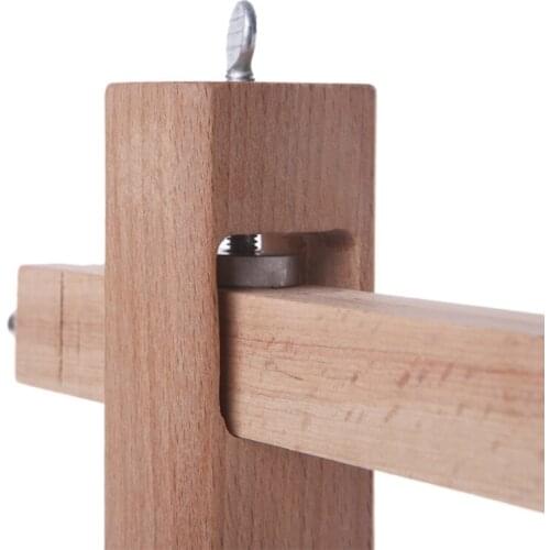 New Wood Adjustable Strip Cutter Craft Tool Leather Hand Cutting Tools +5 Blades E56C