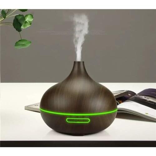 High Quality 400ML Aromatherapy Essential Oil Diffuser with 7 Color LED Changing Night Lamp Ultrasonic Air Humidifier Mist Maker