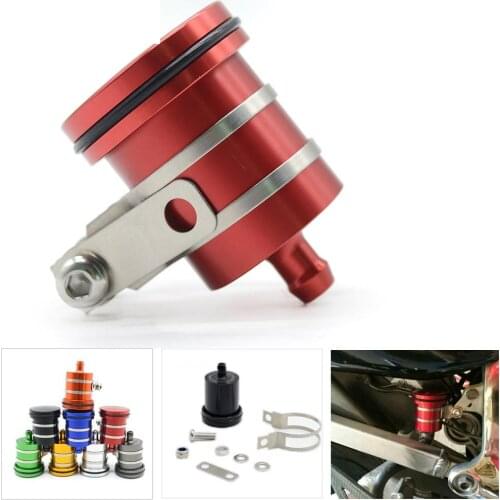 Motorcycle Brake Fluid Reservoir Clutch Tank Oil Fluid Cup Accessories For Yamaha R-25 FAZER FZ6 FZ1 FZ8 FZ1000 YZF-R6 R3 R6