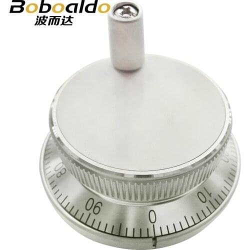 Pulser Handwheel Handle Kit 5V 12V 24V 60mm 80mm Manual Pulse Generator CNC Machine Rotary Encoder Electronic