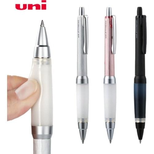Uni Ballpoint Pen Jetstream 0.7mm Comfortable Stretch Handshak Metal Body Anti-fatigue Writing Supplies SXN-1000 Metal Ball Pen