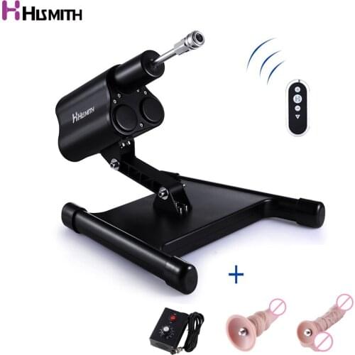 Hismith KlicLok System Sex Machine Intelligent APP Remote Control Simple Faster Assembly Anal Dildo Gun Love Machine for Couple