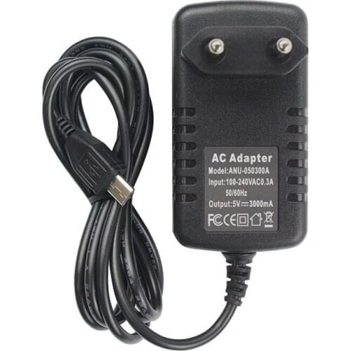 EU US Plug 5V 3A AC Adapter Power Supply Wall Power Charger Micro USB Port for Raspberry Pi 3 Model B High Quality FAST SHIP