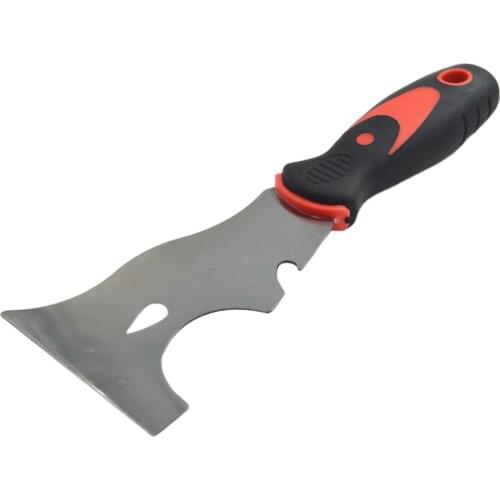 Steel Paint Putty Scraper 9 in1 Tool Putty Knife Caulk Removal Tool Painters Tool Paint Can Opener Paint Remover Tools