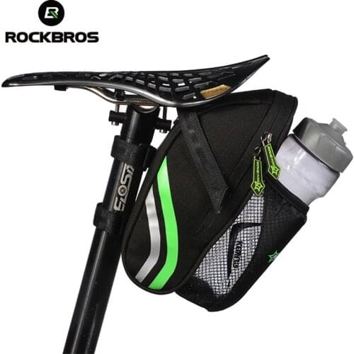 ROCKBROS MTB Bike Back Seat Bag Seatpost Bag Quick Release Bicycle Rear Bag Saddle Bag Cycling Accessories Tail Pouch Package