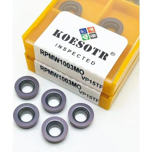 Lathe tool RPMW1003MO VP15TF high-quality carbide insert cutting tool Metal lathe CNC milling tool RPMW1003 MO turning tool