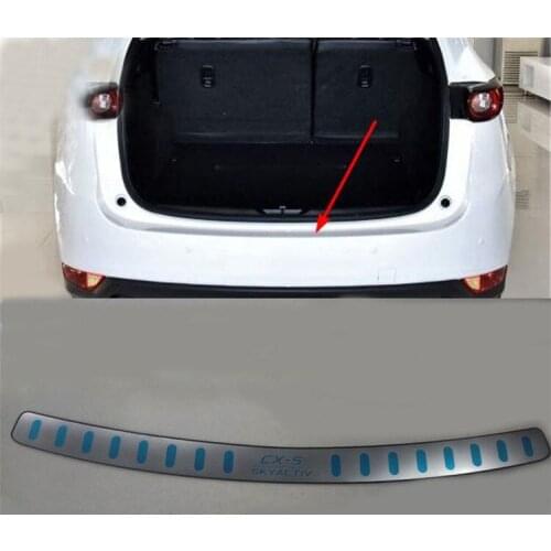 High quality stainless steel Rear bumper Protector Sill For MAZDA CX-5