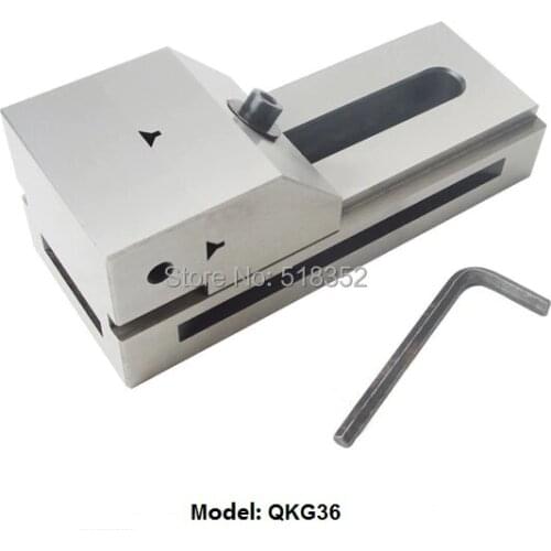 QKG36 Precision Tool Vises / High Precision Fast Moving Parallel-jaw Vice Jig Tools for EDM Wire Cutting Machine, Grinding