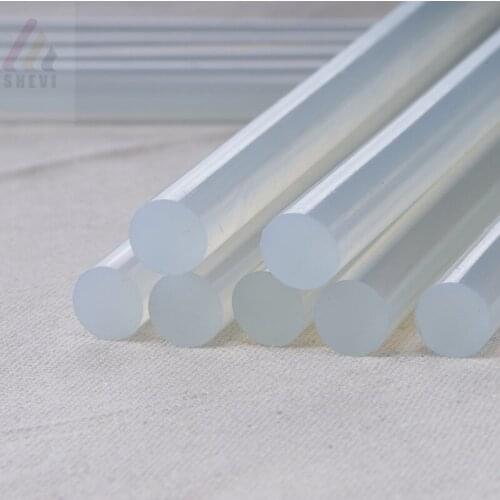 10PCS/LOT hot melt glue stick 11x170mm Translucent Strong Viscosity Rods for Glue gun Home DIY Industrial Repair