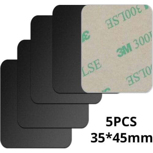 5pcs Magnetic Metal Plate For Car Phone Holder Universal Iron Sheet Disk Sticker Mount Mobile Phone Magnet Stand For IPhone 12 X