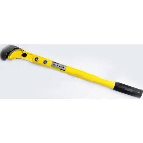 Free Shipping High Precision Steel Spanner 18 inch 450mm Universal Pipe Wrench Socket Convenient and quick Hand Tools