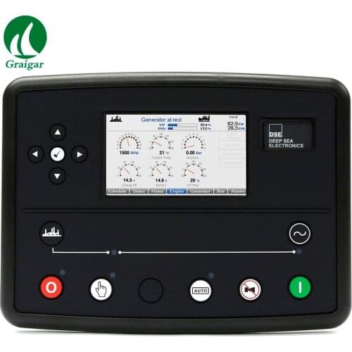 DSE8810 Intelligent Graphical Colour Display Load Share Control Module Continuous Voltage Rating 8 V to 35 V continuous