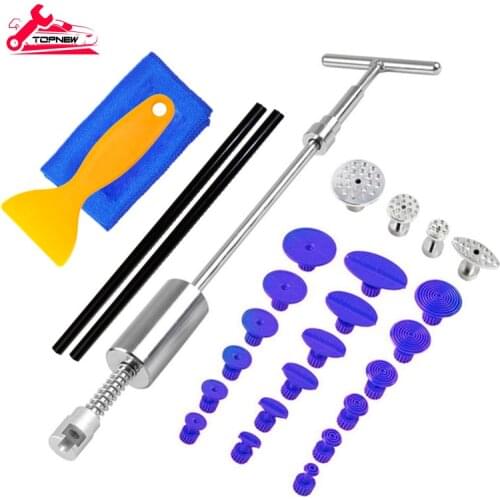 PAINTLESS DENT REPAIR TOOLS DENT REPAIR KIT CAR DENT PULLER SLIDE HAMMER REMOVAL KITS FOR VEHICLE CAR AUTO