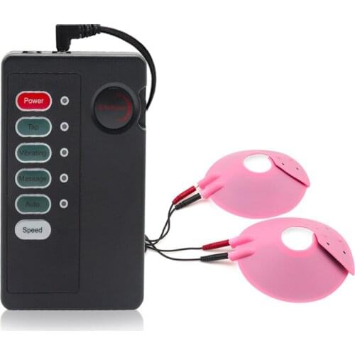 Body Massage Sex Toys for Couples Adult Games Massager Exotic Accessories Electric Shock Breast Nipple Stimulator Whole