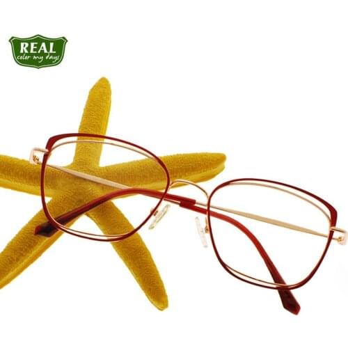 Handmade two circle metal frame ready stock fashion optical eyeglasses frame for man women myopia eyewear