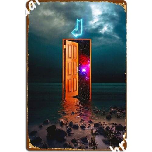 The Directional Path Poster Metal Plaque Club Party Designing Party Garage Decoration Tin Sign Posters