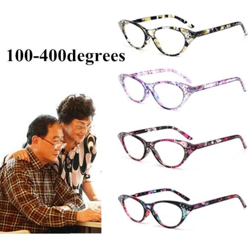 100-400degrees Retro Olders Unisex Anti-fatigue PC Light Weight Durable Presbyopia Eyewear Reading Glasses
