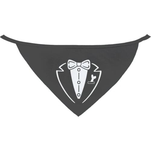 SUIT Adjustable Dog Bandana Pet Scarf Cute Neckerchief For Puppy Dog Cat Pet Bibs