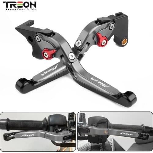 For Yamaha FZ1 FAZER/GT 06-13 FZ6 Fazer/S2 04-11 FZ6R 09-17 FZ8 11-15 CNC Levers Motorcycle Folding Extendable Brake Levers