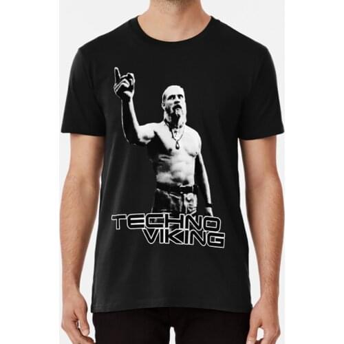 Techno Viking T Shirt Germany Techno Vikyng Ebm Edm Music Dance 2000
