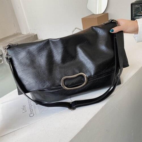 Women Pu Leather Handbags Large Capacity Tote Bags Fashion Designer Ladies Crossbody Bags for Women Casual Female Shoulder Bag