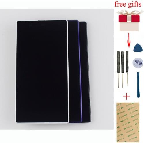 LCD for Sony Xperia Z1 L39h C6902 C6903 C6906 C6943 LCD Display Screen Touch Screen Digitizer Sensor Glass Assembly Frame