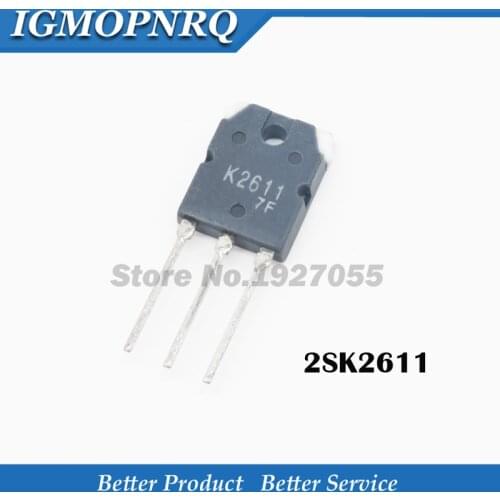 10pcs K2611 2SK2611 TO-3P MOS FET Tube Welder new