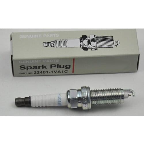 4 PCS 22401-1VA1C DILKAR7D11H Dual Iridium Spark Plug For Nissan Rogue 2.0L 2017 X-TRAIL QASHQAI 22401 1VA1C Car Engine Parts