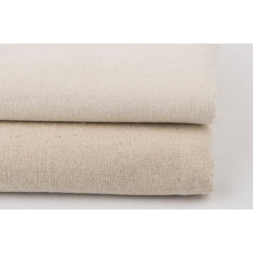 50*145cm Color cotton and linen fabric by half meter for DIY sofa curtain tablecloth home decor cotton Cloth Material